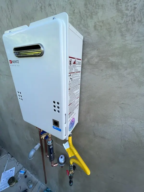 Tankless water heater installation for Mount Gilead homes